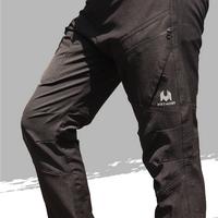Gambar Celana Panjang Pria Slim Fit Hikemore Alfea Reguler - Hitam, S dari Hikemore Tangerang undefined 5 Tokopedia
