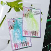 Gambar Glitter Benang Neon Nail Art Glitter Lazer Mesh - YG03 dari GreeGree undefined 2 Tokopedia