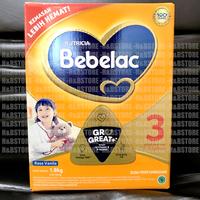 Gambar Nutricia Bebelac 3 Vanila 1800gr Susu Pertumbuhan Tahap 3 (1-3 Tahun) dari H&Bstore undefined 1 Tokopedia