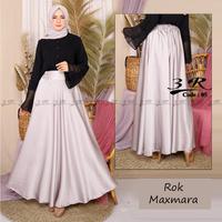 Gambar ROK SATIN / ROK MAXMARA / ROK SATIN SILK / ROK PESTA - abu muda 5, STD dari 3R Men's Wear undefined 5 Tokopedia