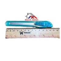 Gambar CUTTER KECIL /CUTTER MINI BIASA WARNA WARNI dari muliaabadi888 undefined 3 Tokopedia