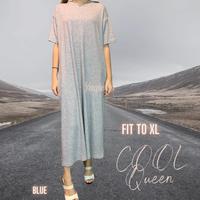 Gambar baju terusan santai wanita / homewear / daily wear Cool Queen dari Yaqinku undefined 3 Tokopedia