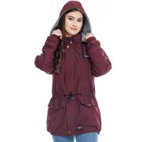 Gambar Jaket Parka Snow Cewek / Outwear Wanita - Hijau, L dari Halo Jaket undefined 3 Tokopedia
