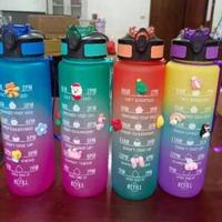 Gambar Botol Air Minum Motivasi Sport Bottle 2 Liter Gradasi Viral 1L 1.2L 2L dari Xenia ACC Shop undefined 2 Tokopedia