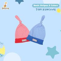 Gambar BLESSING Babywear Topi Kuncung (Ikat) - SALUR TUA 2W- SIZE: NB dari BLESSING Babywear undefined 1 Tokopedia