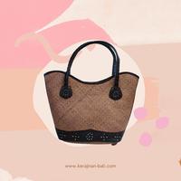 Gambar Tas Rotan Kulit / Rattan Bag 2 dari Elha Interior undefined 1 Tokopedia