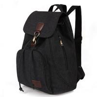 Gambar Tas Ransel Wanita Anti Maling Tas Punggung Tas Anak Sekolah Perempuan - 2in1 Black dari HomewareIndonesia undefined 5 Tokopedia