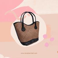 Gambar Tas Rotan Kulit / Rattan Bag 2 dari Elha Interior undefined 3 Tokopedia