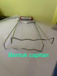 Gambar Penjepit mangkok piring anti panas alat penjepit mangkok capit makanan - stainless putih dari MUDITA INDO GROSIR undefined 2 Tokopedia