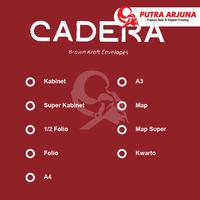 Gambar CADERA AMPLOP COKLAT, MAP SUPER - 29x40, 80gsm - per pack 100 pcs dari PUTRA ARJUNA PRINT undefined 5 Tokopedia