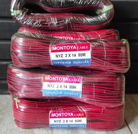 Gambar Kabel Listrik Serabut Double Montoya AWG NYZ 2x14 Merah Hitam 2 x 14 dari SNW JAYA undefined 1 Tokopedia