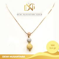 Gambar Kalung Three Orbs (Golden - Silver - Bronze) 16K dari Dewi Nusantara undefined 1 Tokopedia