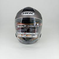 Gambar Helm Half Face INK Dynamic Solid Gunmetal Matt Grey Doff Doft Abu abu - L dari DK Helm_NEW undefined 2 Tokopedia