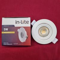 Gambar INDC236 Lampu DownLight Mini Spot 5W Watt LED COB Adjustable Inlite - 6500k dari Pojok Jaya Elektrik undefined 2 Tokopedia