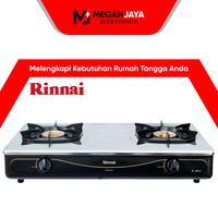 Gambar RINNAI KOMPOR RI 602A / RI-602A (2 TUNGKU) GARANSI RESMI dari MEGAH JAYA ELEKTRONIK undefined 1 Tokopedia