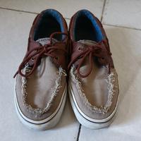 Gambar Vans Zapato del barco cloudburst/brunette Second dari AAA 2nd Goods undefined 2 Tokopedia