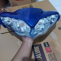 Gambar Batok Depan Belakang Plus Reflektor Lampu Depan Jupiter Z burhan Biru - fullset dari sparepart onderdill undefined 4 Tokopedia