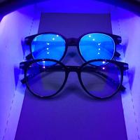 Gambar Kacamata Anti Radiasi Blueray 100% UNISEX Oval + kotak + Lap - pkt HitamGlossy dari Suma Grosir undefined 4 Tokopedia