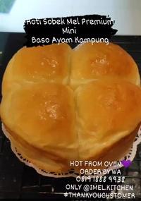 Gambar ROTI SOBEK MEL PREMIUM HOMEMADE ISI DAGING MALING (PORK LUNCHEON) - Plain, Mini 4 Roti dari Imel-Kitchen undefined 4 Tokopedia