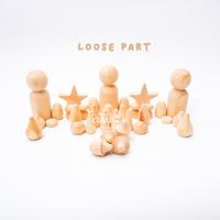 Gambar Mainan Edukasi Loose Part Montessori Play Mainan Kayu - Koin dari Kumboid undefined 1 Tokopedia