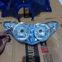 Gambar Batok Depan Belakang Plus Reflektor Lampu Depan Jupiter Z burhan Biru - fullset dari sparepart onderdill undefined 2 Tokopedia