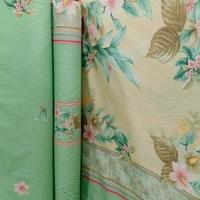 Gambar Sprei set katun jepang motif bunga corak halus dasar hijau - KJ-0196, 100 x 200 cm dari Koleksi Sprei Nameera undefined 3 Tokopedia