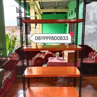 Gambar rak besi serbaguna 5 susun knockdown dari RAK BESI PUTRA SUMBER HARAPAN SIDOARJO undefined 2 Tokopedia