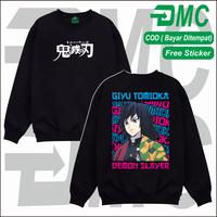 Gambar Sweater Anime Giyu Tomioka Demon Slayer Kimetsu No Yaiba Crewneck - M dari DMC House Durio Merch undefined 1 Tokopedia