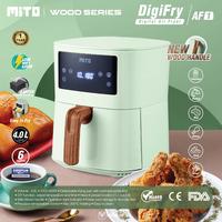 Gambar MITO AF1 Digital Air Fryer 4 Liter Low Watt - pink dari Hscanderson undefined 2 Tokopedia