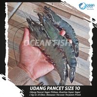 Gambar Udang Pancet Jumbo Size 10/Windu Besar Segar/Udang Tiger FRESH - 1 kilogram dari Ocean Fish undefined 3 Tokopedia