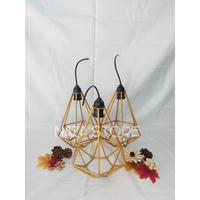 Gambar Kap Lampu Gantung Hias Minimalis Untuk Dekorasi Dapat Fitting Lampu - Black dari Naza'store undefined 2 Tokopedia