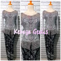 Gambar set kebaya dusty pink +longtorso dan rok lilit bisa COD - Putih, L dari KEBAYA GEULIS undefined 3 Tokopedia