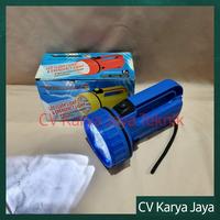 Gambar Senter LED Besar Tiger Head / Flash Light Senter Tangan dari CV Karya Jaya Teknik undefined 1 Tokopedia