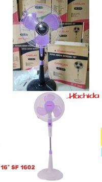Gambar Kipas angin murah kaki bulat stand fan hitam dan putih - Matsunici X dari Sk bali undefined 1 Tokopedia