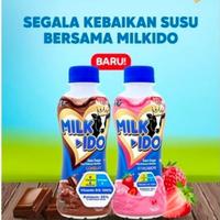 Gambar SUSU MILKIDO COKLAT STRAWBERRY 200 ml Gojek Grab only - Coklat dari vicshoes undefined 1 Tokopedia