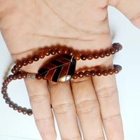 Gambar kalung kayu kokka asli uk 5mm jumlah buletan 100 butir - polos dari Najmanasyifa undefined 2 Tokopedia