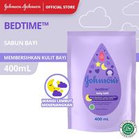 Gambar JOHNSON'S Bedtime Baby Bath - Sabun Bayi 2in1 Refill 400ml - BEDTIME Refil, 400ml dari Homi_Mart undefined 1 Tokopedia