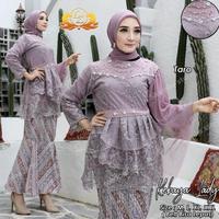 Gambar Set Kebaya Lady Kebaya Tulle Modern Kebaya Pesta Wisuda Lamaran - LILAC, SETELAN dari xalistor undefined 2 Tokopedia
