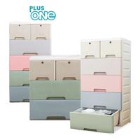 Gambar Laci Plastik Pakaian 4 Tingkat / Rak Susun Penyimpanan Organizer -1225 - 4 Tingkat dari Plus OneID undefined 4 Tokopedia