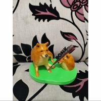 Gambar Bonk Doge Meme 3D Print dari drmeme_figure undefined 2 Tokopedia