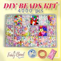 Gambar DIY Jewelry Kit, DIY Bead Set Manikmanik Perhiasan Anak DIY 4000pcs V2 dari Fairy Bead undefined 1 Tokopedia