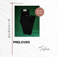 Gambar Preloved Jeans Prada hitam import dari ardstore. undefined 2 Tokopedia