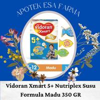 Gambar Vidoran Xmart 5+ Nutriplex Susu Formula Madu 350 GR - 350G dari Apotek Esa Farma undefined 1 Tokopedia