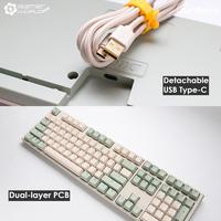 Gambar Ducky One 3 Fullsize Matcha Hotswap Mechanical Gaming Keyboard - BLUE SWITCH dari Igamerworld Surabaya undefined 2 Tokopedia