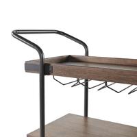 Gambar Meja Troli Dapur Makan Meja Troli Industrial Kyra Bar Cart Industrial dari kowesi undefined 4 Tokopedia