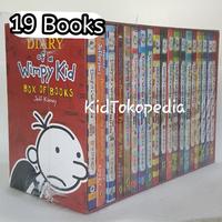 Gambar diary of a wimpy kid 16 books box set bahasa inggris komik buku anak - 20 buku dari toko buku inggris anak undefined 1 Tokopedia