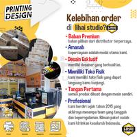 Gambar Custom Free Design Cetak Spanduk Banner Umbul Umbul Kain Bendera - Tc-L:80, Request Desain dari LIHAI STUDIO undefined 4 Tokopedia