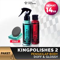 Gambar Paket Polishes 2 Pengkilap Motor Dan Mobil Cat Doff Dan Glossy dari King Polishes undefined 1 Tokopedia