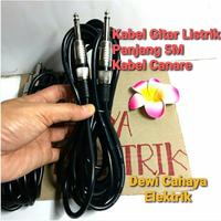 Gambar KABEL JACK-JACK /KABEL GITAR LISTRIK 5 METER KABEL CANARE dari DEWI CAHAYA ELEKTRIK undefined 1 Tokopedia