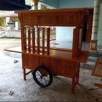 Gambar gerobak indomie / mie instan free ongkir - 210x80x180 dari SIMO GEROBAK undefined 2 Tokopedia